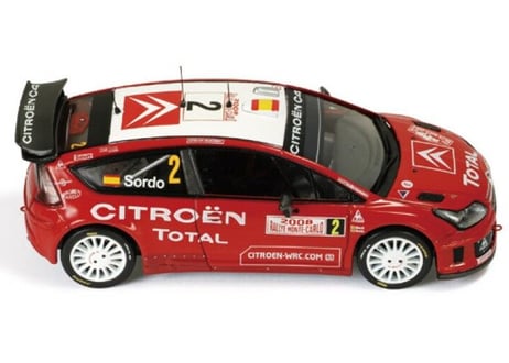 ixo models 1/43 (RAM298) Citroen C4 WRC #2 11th Rally Monte Carlo 2008
