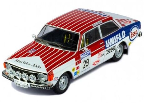 ixo models 1/43 (RAC343) Volvo 142 #29 1000Lakes Rally 1973