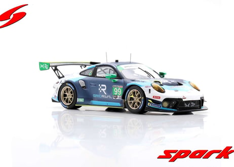Spark 1/43 (US296) Porsche 911 GT3 R #99 Team Hardpoint EBM 12H Sebring 2021