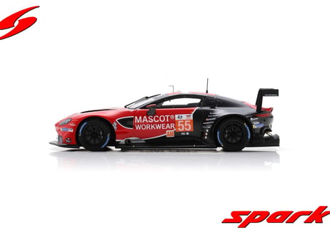 Spark 1/43 (S8761) Aston Martin Vantage AMR #55 GMB MOTORSPORT Le Mans 24H 2023