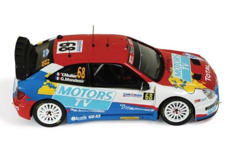 ixo models 1/43 (RAM446) Citroen Xsara WRC #68 Rally de France 2010