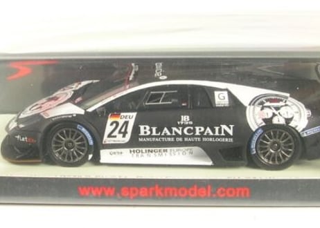 Spark 1/43 (S9605) Lamborghini Murcielago LP670 R-SV GT1 #24