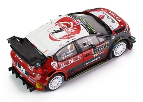 ixo models 1/43  (RAM638) CITROEN C3 WRC #7 Monte Carlo 2017