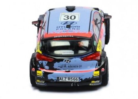 ixo models 1/43 (RAM765LQ) HYUNDAI I20 R5 #30 RALLY SARDEGNA 2020
