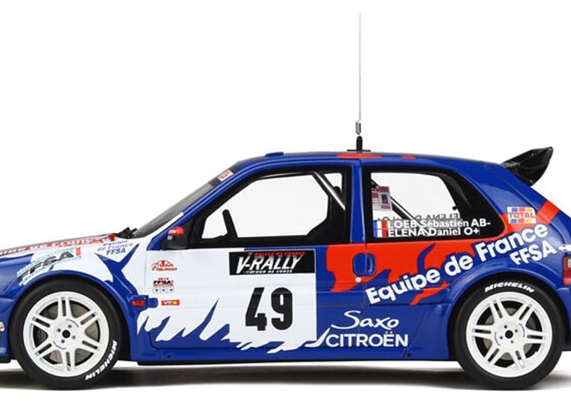 otto mobile 1/18 シトロエン サクソ 2001 ツールドコルス 【公式通販】