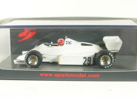 Spark 1/43 (S5778) Arrows A6 #29 Brazillian GP 1983