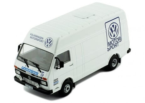 ixo models 1/43 (RAC286) VOLKSWAGEN LT45 LWB Rally Assistance Van "VOLKSWAGEN MOTOR SPORT" White