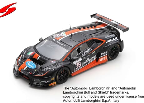 Spark 1/43 (SB289) Lamborghini Huracan GT3 #38 24h Spa 2016