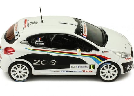 ixo models 1/43 (RAM559) Peugeot 208 R2 WRC #0 Tour de Corse 2012