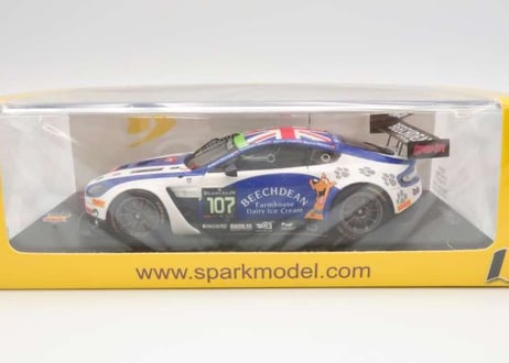 Spark 1/43 (SB099) Aston Martin Vantage GT3 #107 Beechdean AMR 24H of SPA 2014