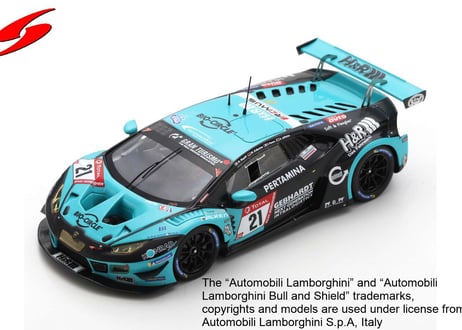Spark 1/43 (SG711) Lamborghini Huracan GT3 Evo #21 24h Nurburgring 2020