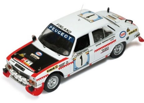ixo models 1/43 (RAC177) Peugeot 504 #1 Rally Safari 1975