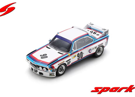 Spark 1/43 (S1558) BMW 3.0 CSL #90 24H Le Mans 1975