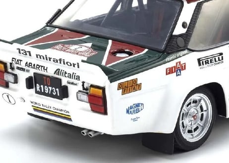 KYOSHO 1/18 (KS08376G) Fiat 131 Abarth #2 Rallye MonteCarlo 1978