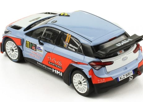 ixo models 1/43  (RAM660) HYUNDAI NG i20 WRC #11 2nd Monza Rally 2017