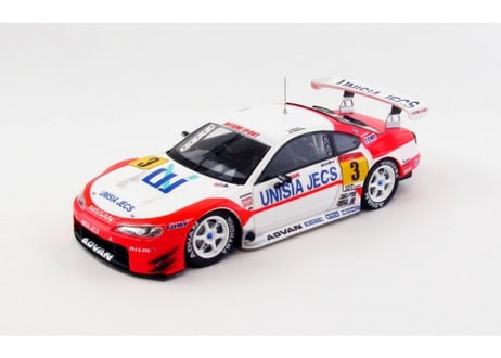 EBBRO 1/43 (44887) UNISIA JECS SILVIA JGTC 2002 No.3