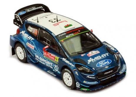 ixo models 1/43 (RAM715) Ford Fiesta WRC Rally Portugal 2019 #33