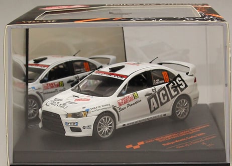 VITESSE 1/43 (43423) MITSUBISHI LANCER EVOLUTION X #19 Rallye Monte Carlo 2009