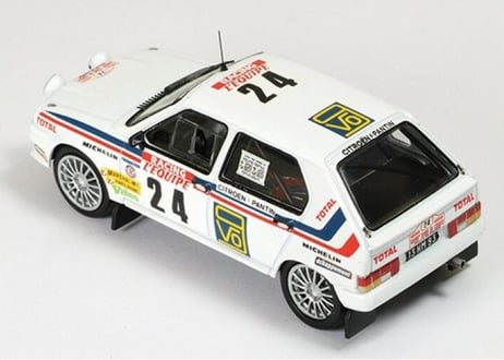 ixo models 1/43 (RAC128) CITROEN ヴィザ クロノ 1983年 ツール・ド・コルス #24