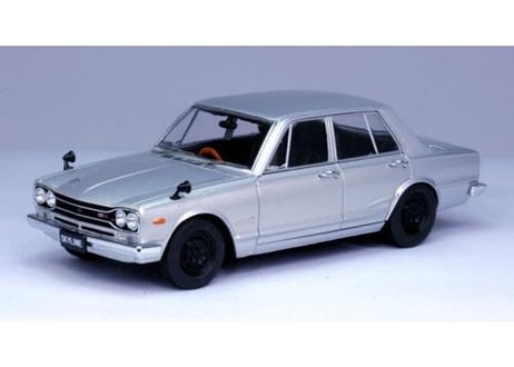 ☆レア☆エブロ　日産スカイライン　GT-R PGC10 シルバー　1:43 1/43 エブロ 44022 日産 スカイライン GT-R PGC10 シルバー