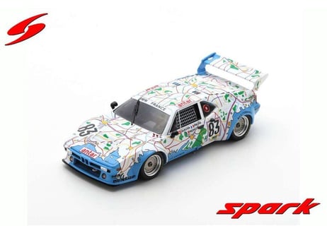 Spark 1/43 (S6402) BMW M1 #83 24H LeMans 1980