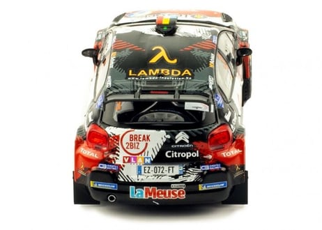 ixo models 1/43 (RAM740)Citroen C3 R5 #3 Winner Rally Condroz 2018