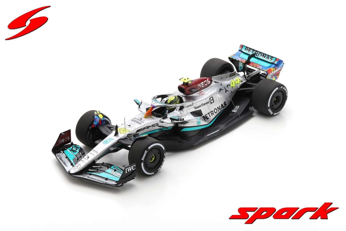 【未使用】Spark 1/18 Mercedes-AMG Petronas F1 1/18 Spark 2023 Formula 1 Mercedes-AMG Petronas F1 W14 E