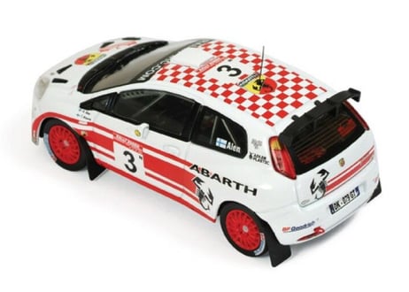 ixo models 1/43 (RAM289) Fiat Punto S2000 ABARTH #3 Rally Russia 2007