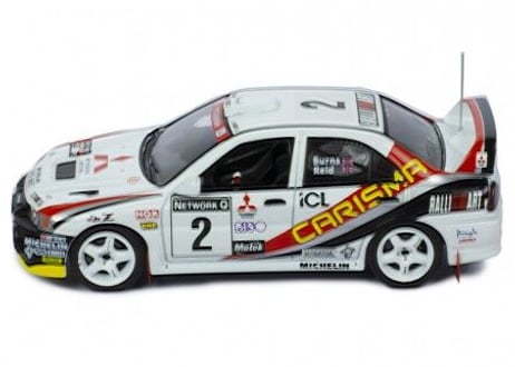 ixo models 1/43 (RAC392LQ) Mitsubishi Carisma GT Evo IV #2 Rac Rally 1997