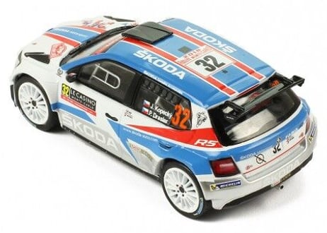 ixo models 1/43  (RAM664) SKODA Fabia R5 #32 Winner WRC2 Rallye Monte-Carlo 2018