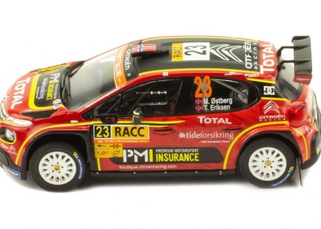 ixo models 1/43 (RAM738) Citroen C3 R5 #23 Rally Catalunya 2019