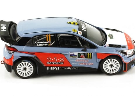 ixo models 1/43  (RAM660) HYUNDAI NG i20 WRC #11 2nd Monza Rally 2017