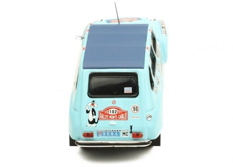 ixo models 1/43 (RAC053) CITROEN DYANE #102 Rallye Monte-Carlo 1976