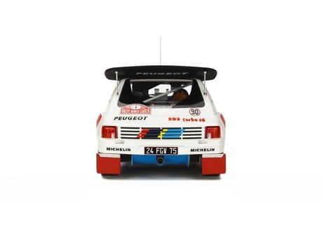 Otto Mobile 1/12 (G027) Peugeot 205 T16 EVO2 #1 2nd Rally Monte Carlo 1986