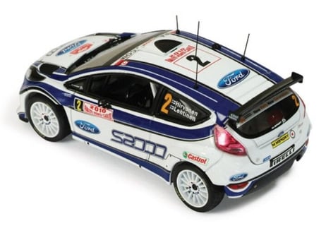 ixo models 1/43 (RAM418) Ford Fiesta S2000 #2 Winner Rally Monte Carlo 2010