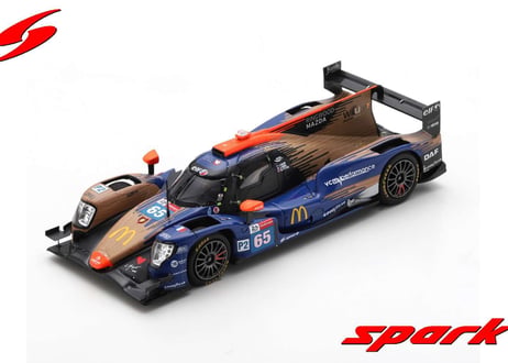 Spark 1/43 (S8255) Oreca 07 Gibson #65 Panis Racing 3rd LMP2 24h LM 2021