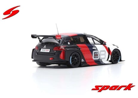 Spark 1/43 (S5196) Peugeot 308 TCR Presentation 2018 #08