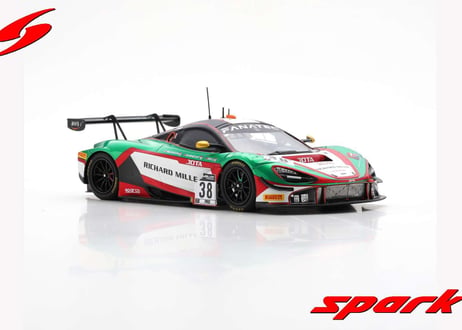 Spark 1/43 (SB435）McLaren 720S GT3 #38 Jota 7th 24H Spa 2021
