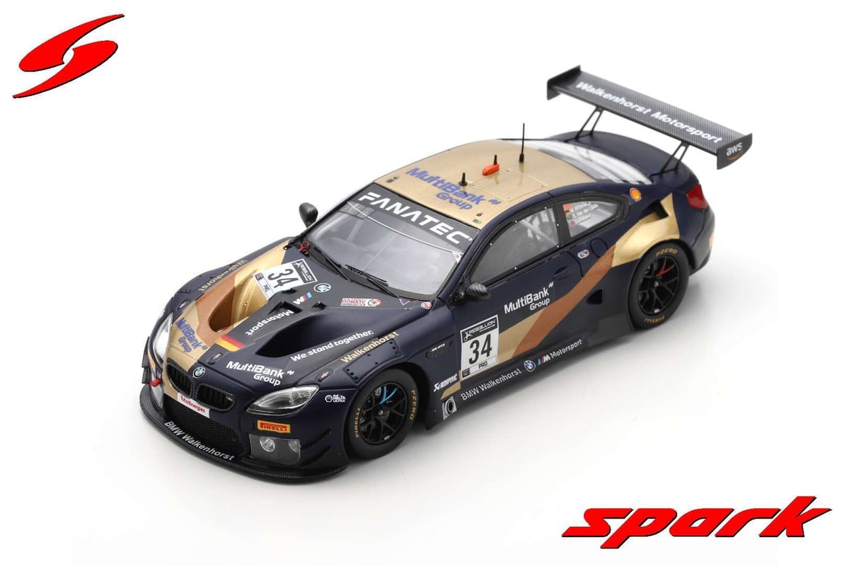 Spark 1/43 (SB470) BMW M6 GT3 #34 Walkenhorst Motorsport 24H Spa 2021