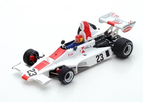 Spark 1/43 (S5672) Hill GH1 #23 Belgium GP 1975