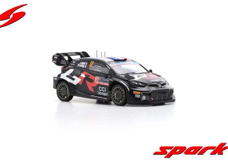 Spark 1/43 (S6852)TOYOTA GR Yaris Rally1 HYBRID #17 TOYOTA GAZOO Racing WRT 2nd Rally MonteCarlo2024
