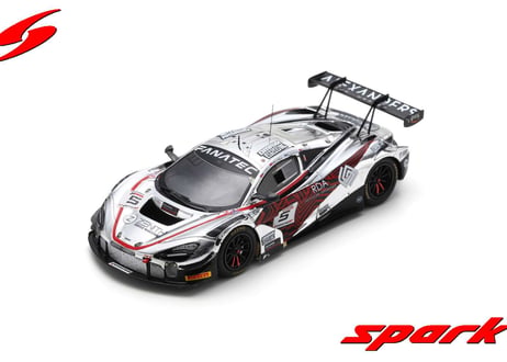 Spark 1/43 (SB706) McLaren 720S GT3 EVO #5 Optimum Motorsport Winner Gold Cup 24H Spa 2023