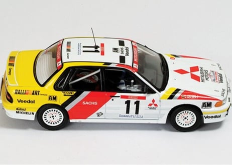 ixo models 1/43 (RAC223) MITSUBISHI GALANT VR4 #11 Tour de Corse  1991