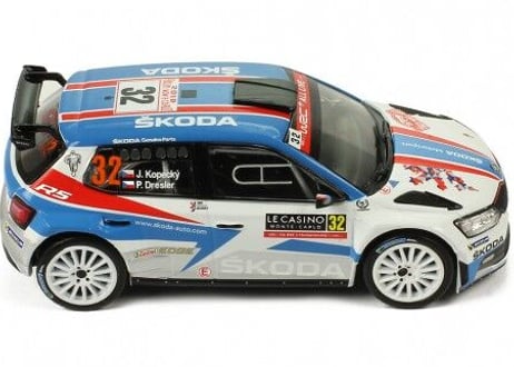 ixo models 1/43  (RAM664) SKODA Fabia R5 #32 Winner WRC2 Rallye Monte-Carlo 2018