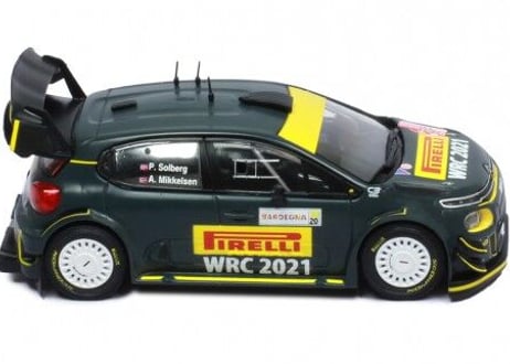 ixo models 1/43 (RAM766LQ) CITROEN C3 WRC #21 RALLY SARDEGNA 2020