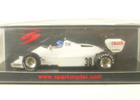 Spark 1/43 (S5779) ARROWS A6 #30 BRAZILIAN GP 1983 CHICO SERRA