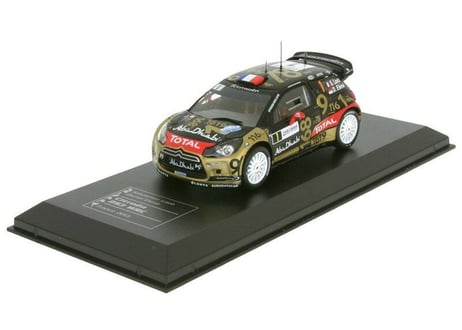 DIECAST CLUB (ixo製) 1/43 (WP1402L12C02) Citroen DS3 WRC #1 Rally France 2013