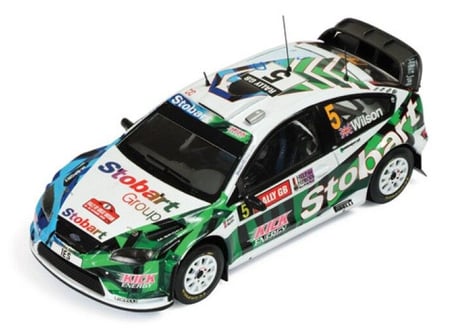ixo models 1/43 (RAM404) Ford Focus RS WRC08 #5 Wales Rally GB 2009