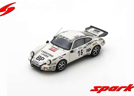 Spark 1/43 (S6640) PORSCHE 911 CARRERA #16 MONTE CARLO RALLY 1978