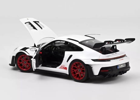 NOREV 1/18 (187352) Porsche 911 GT3 RS 2022 White & Pyro red
